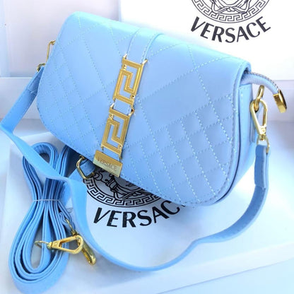 Versace Luxe Quilted Crossbody Bag – Elegant & Stylish