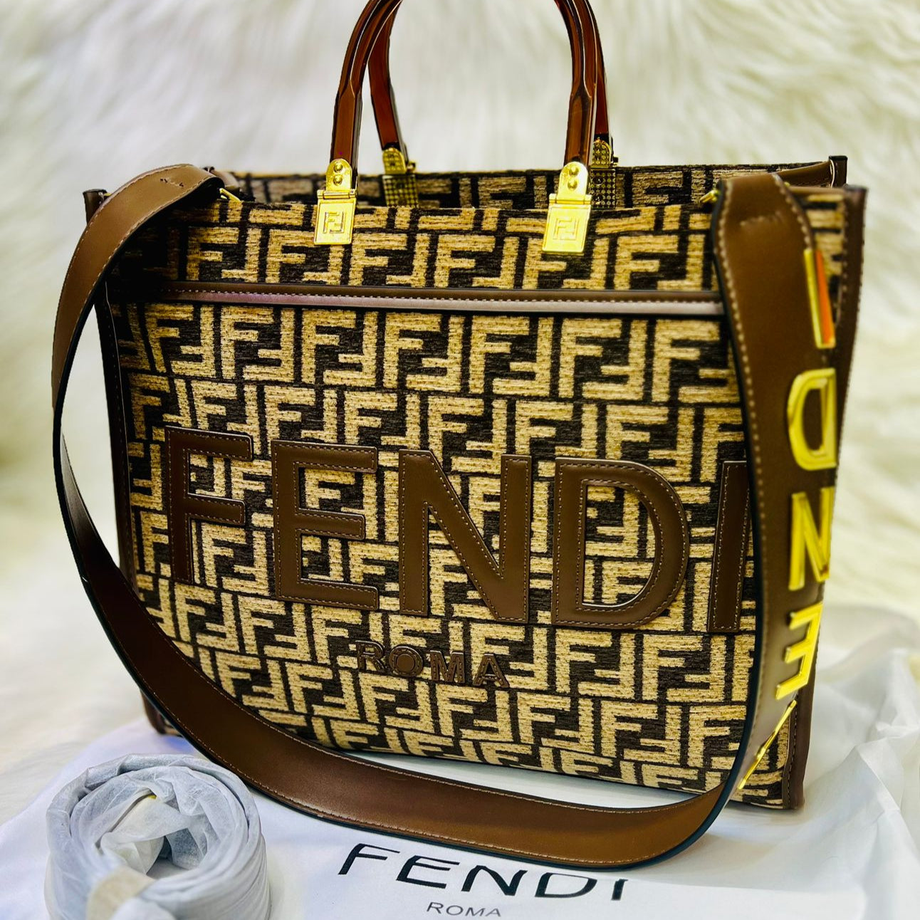 Fendi Roma Tote Bag