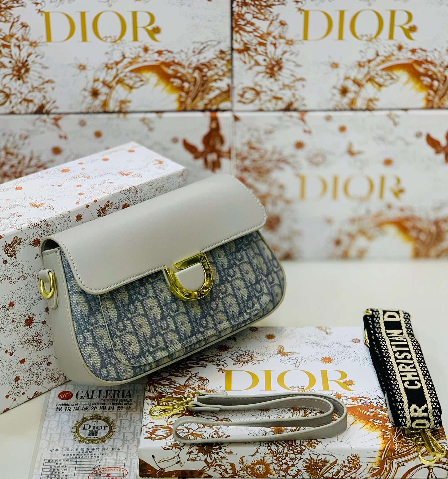 Dior Oblique Jacquard Bag