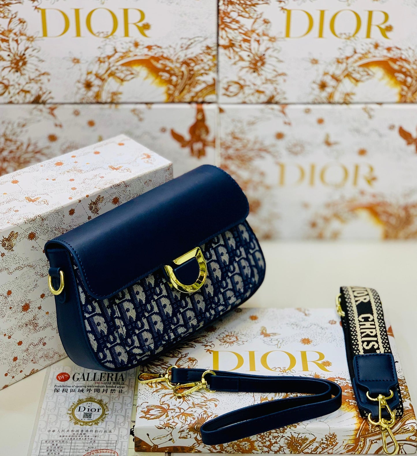 Dior Oblique Jacquard Bag